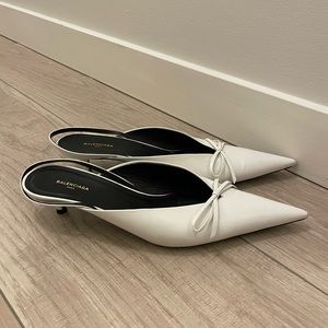 Balenciaga women’s knife mule slingback 37.5